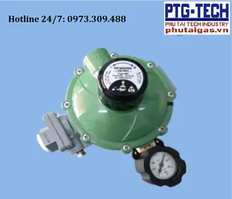 Van giảm áp cấp 2 LPG model 992, P1max 3,9bar, P2max 300mbar, connect 1/2