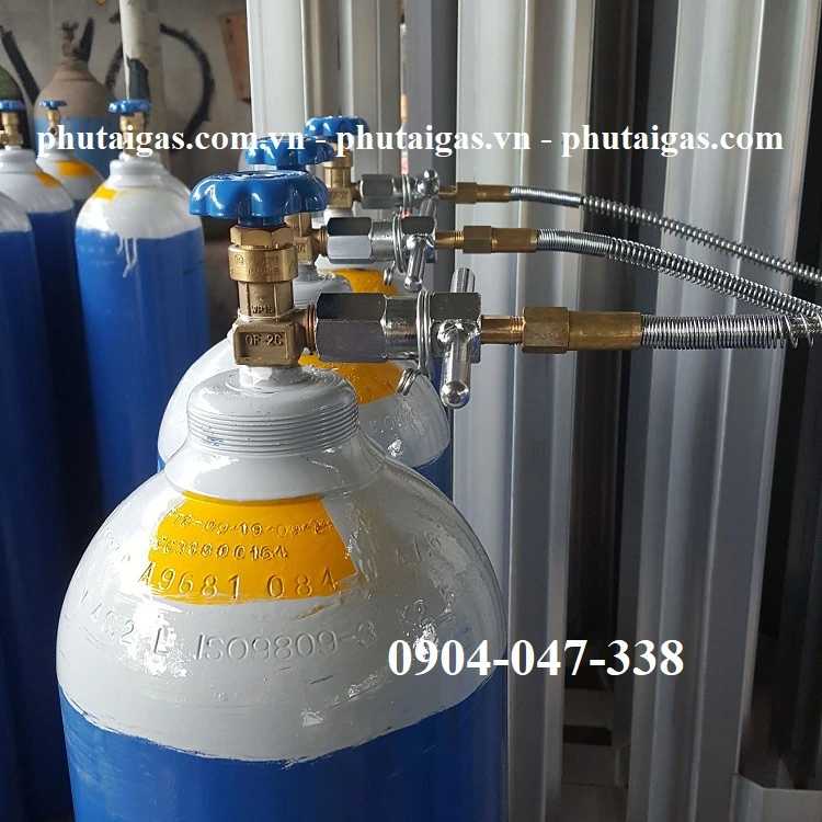 Cùm xoắn van chai khí CGA540, WP20Mpa