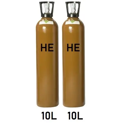 Khí Helium 4.0 purity ≥ 99.99% chai 8-10L