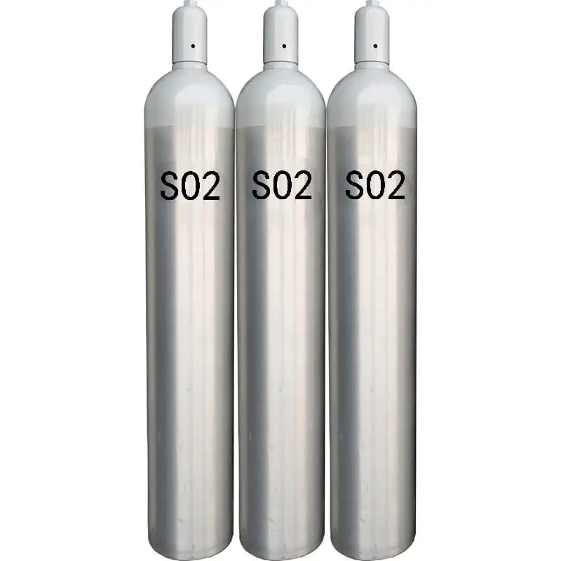 Khí Sulfur dioxide SO2 3.8 chai 40L